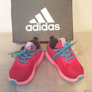 Pink Addias Sneakers- Toddler Girl Size 5